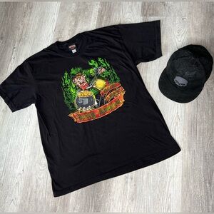 Harley Davidson St Patrick’s Day Black tee shirt special Edition size XL
